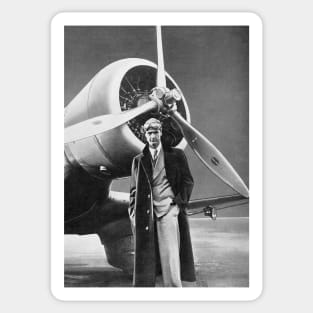 Howard Hughes, US aviation pioneer (H408/0388) Sticker
